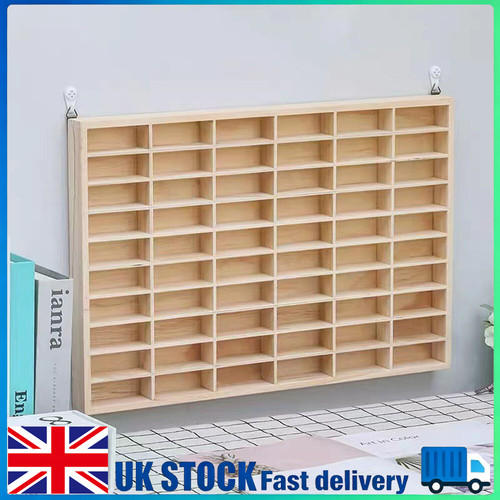 Grids wood display case for - 60,