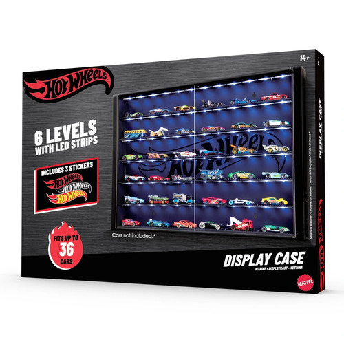 Hot wheels level display - hot, 6