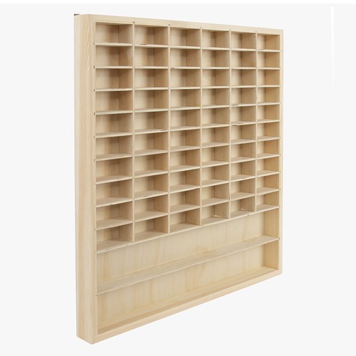 62grids wooden display case - 62grids,