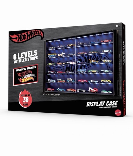 Hot wheels level - 6, display