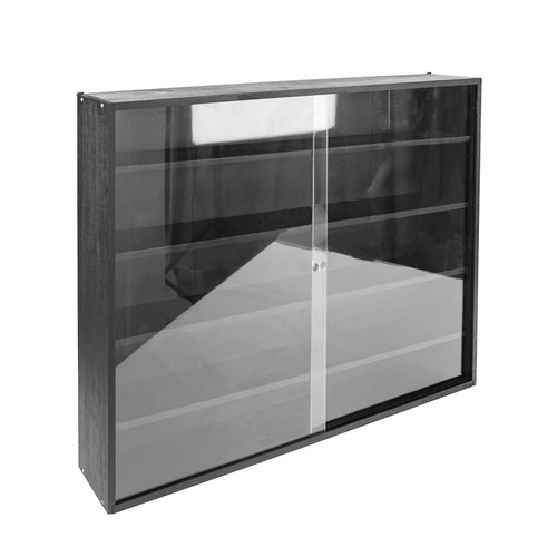 Wood display case figure - wood,