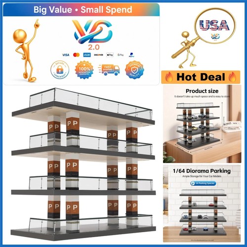 Clear acrylic tier car - acrylic, 4-tier