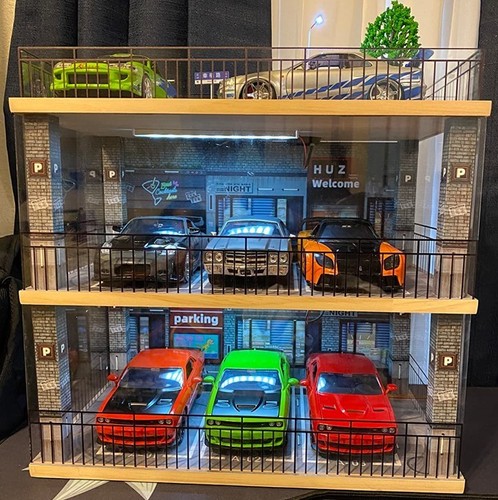 Car display case - 8, slot