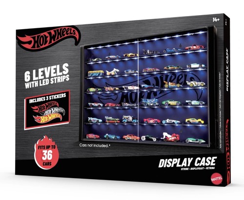 Hot wheels level display - hot, 6