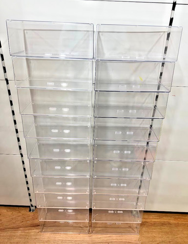 Flawed 10x clear - clear, acrylic