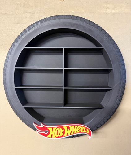 Hot wheels tyre wall mounted - hot,