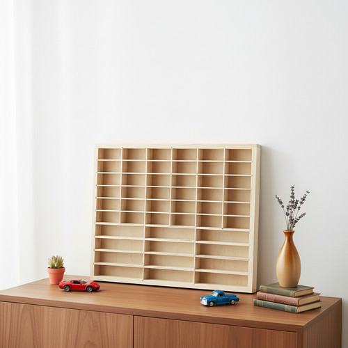 Grids wooden display - 48,