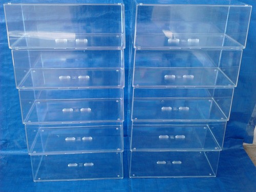 10x clear acrylic - clear, display