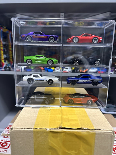 Clear acrylic diecast car - clear,