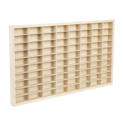 Grids wooden display case - grids,