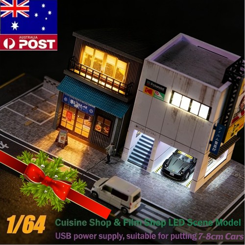 Diorama die cast car - 1:64,