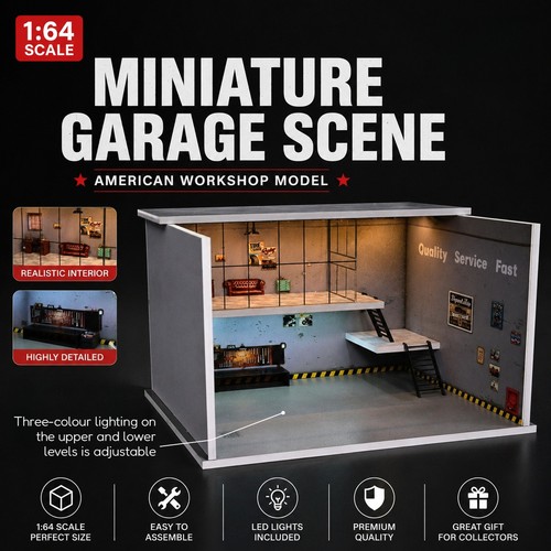 Garage model car - garage,