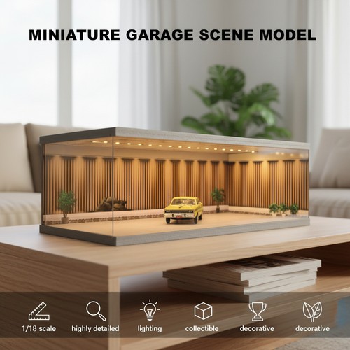 Diorama diecast garage 5 - diorama,