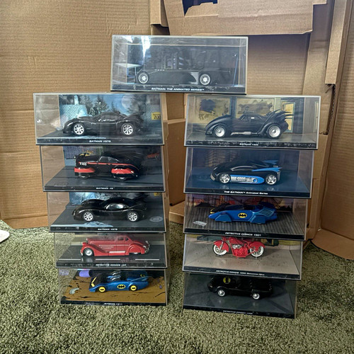Batman diecast car lot - diecast, w/