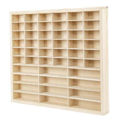 Wooden display case for - for, 1/64